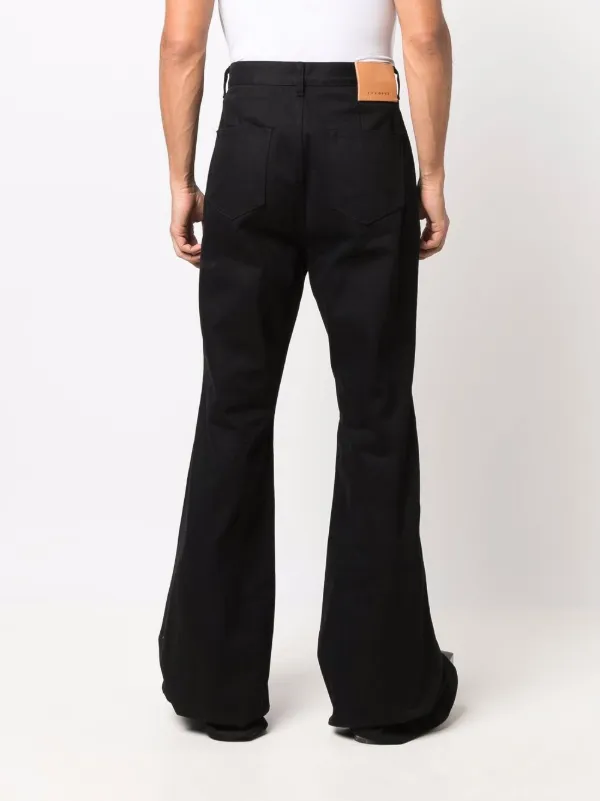 Rick Owens Bootcut Denim Jeans - Farfetch