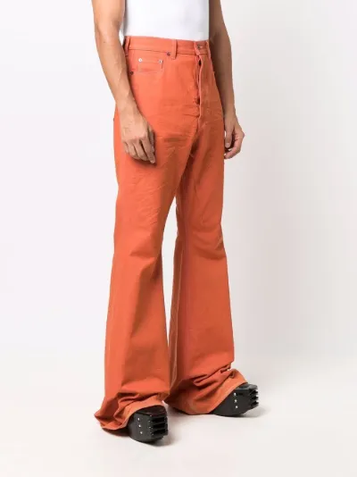 Sale Rick Owens bootcut denim jeans 