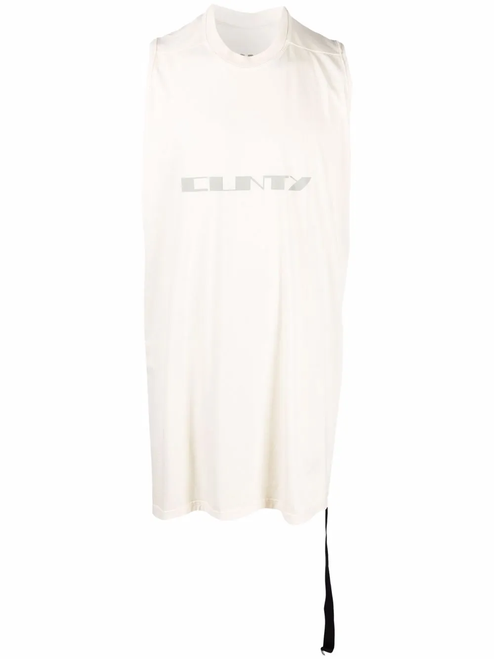 

Rick Owens DRKSHDW top con logo estampado - Neutro