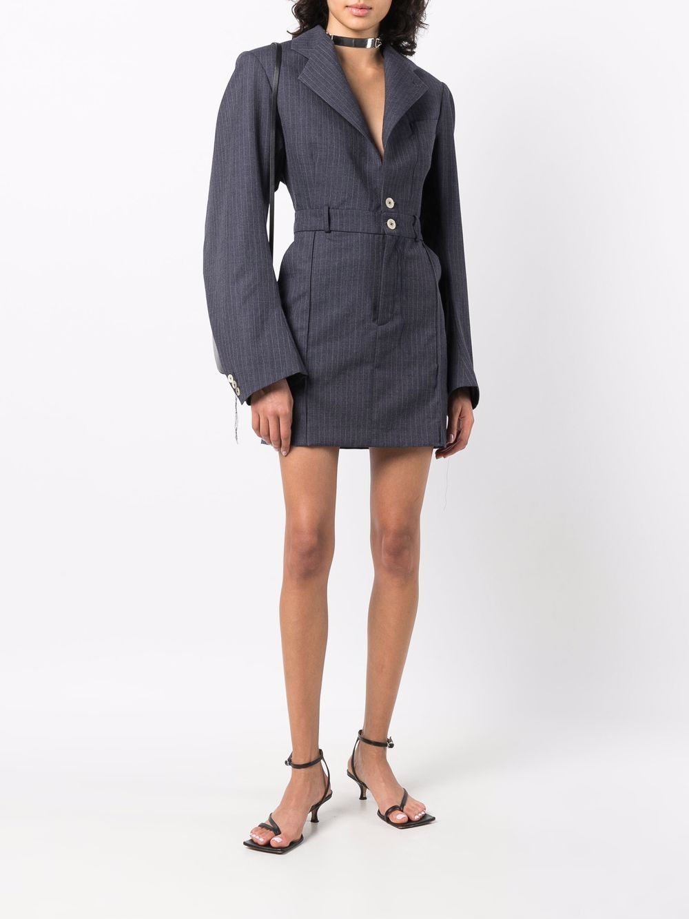 фото Ninamounah tradition pinstripe blazer dress