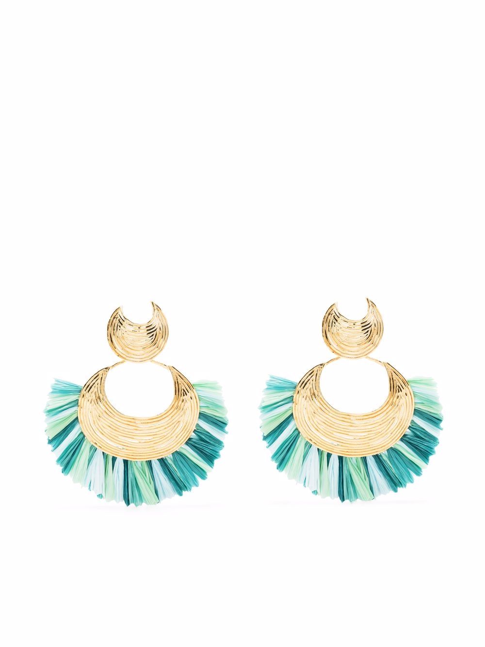 

Gas Bijoux aretes Luna - Dorado