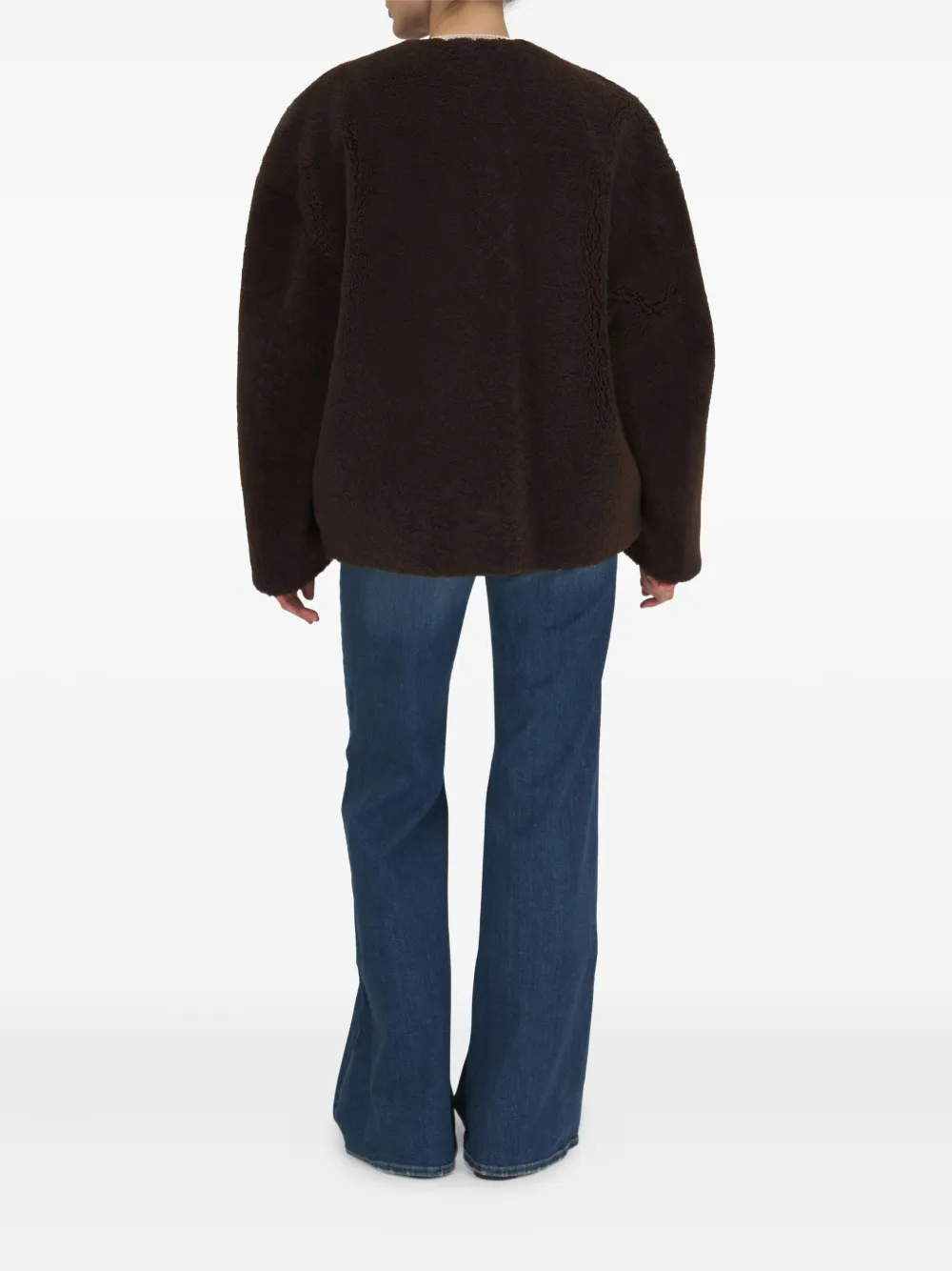 Nili Lotan Jeans met wijde pijpen Blauw