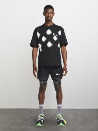 Repegar Vagabundo Alexander Graham Bell ISS cotton T-shirt in black | Off-White™ Official HN