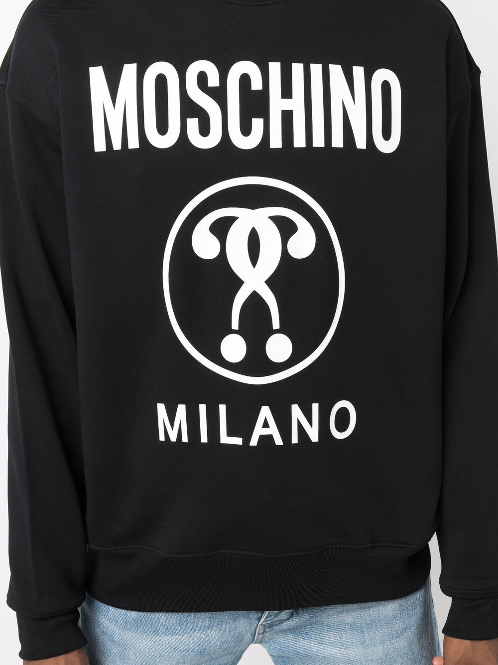 фото Moschino толстовка с логотипом