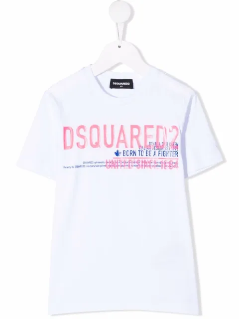 DSQUARED2 KIDS logo-print T-shirt