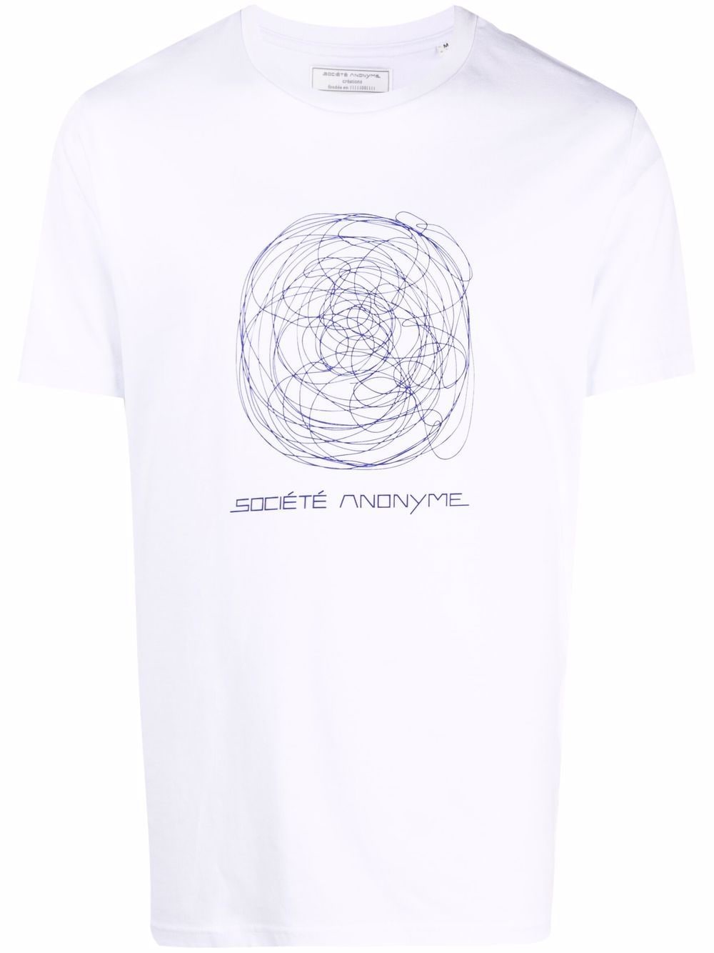 фото Société anonyme футболка с абстрактным принтом