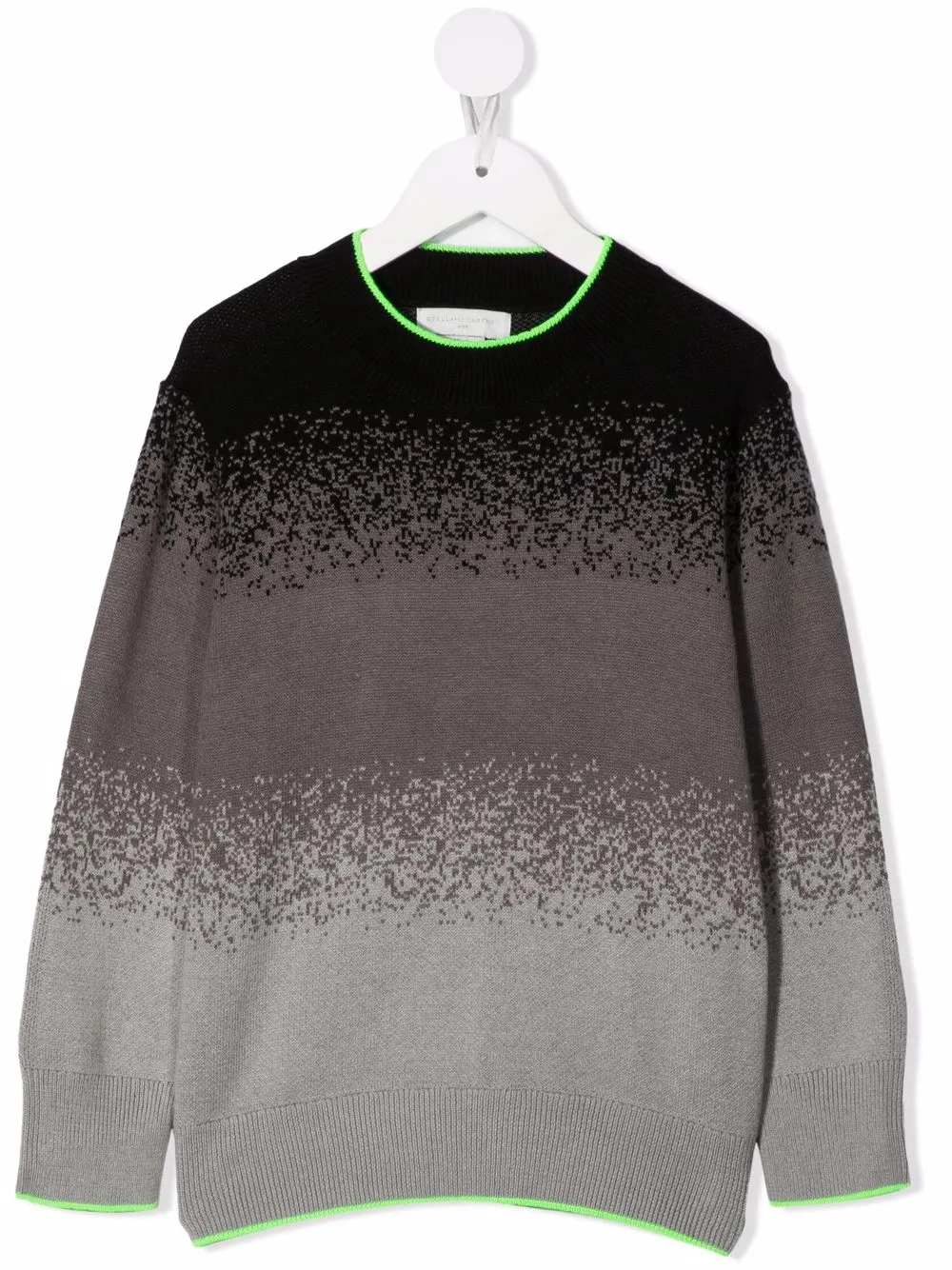 

Stella McCartney Kids suéter con efecto sombreado - Gris