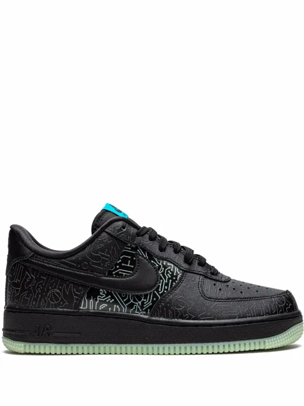 space jam air force 1 black