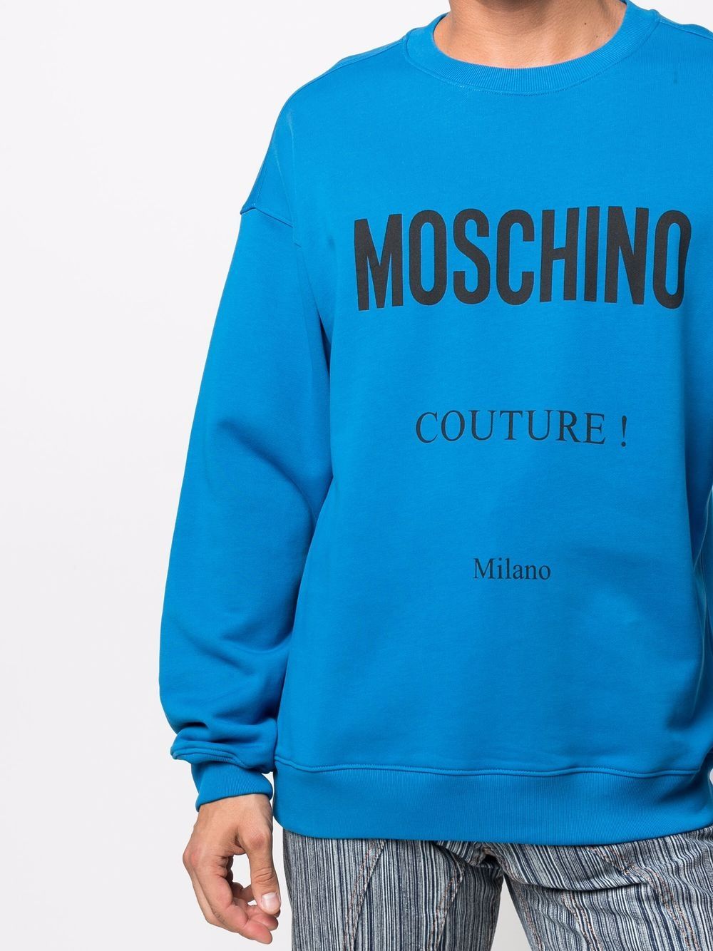 фото Moschino толстовка с логотипом