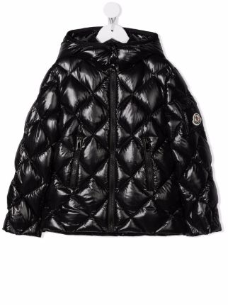 moncler diamond quilted puffer jacket