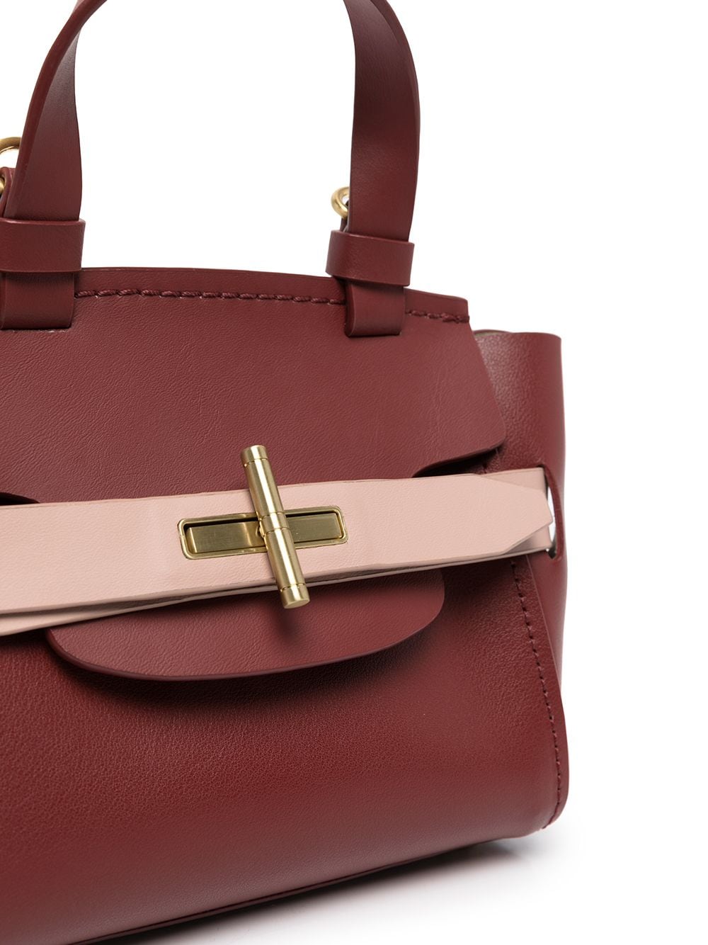 ZAC Zac Posen Brigette Mini Belted Leather Crossbody