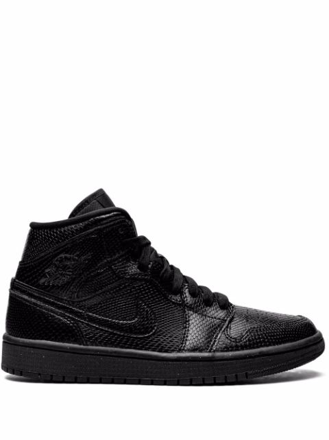 Jordan Air Jordan 1 Mid "Black Snakeskin" sneakers Women