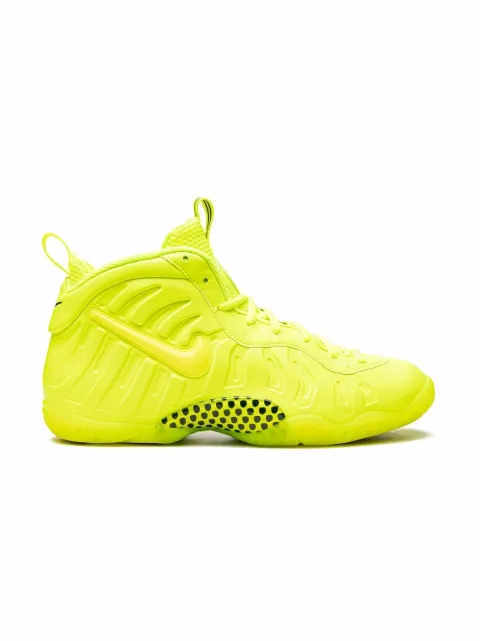 Nike Kids Little Posite Pro "Volt" sneakers