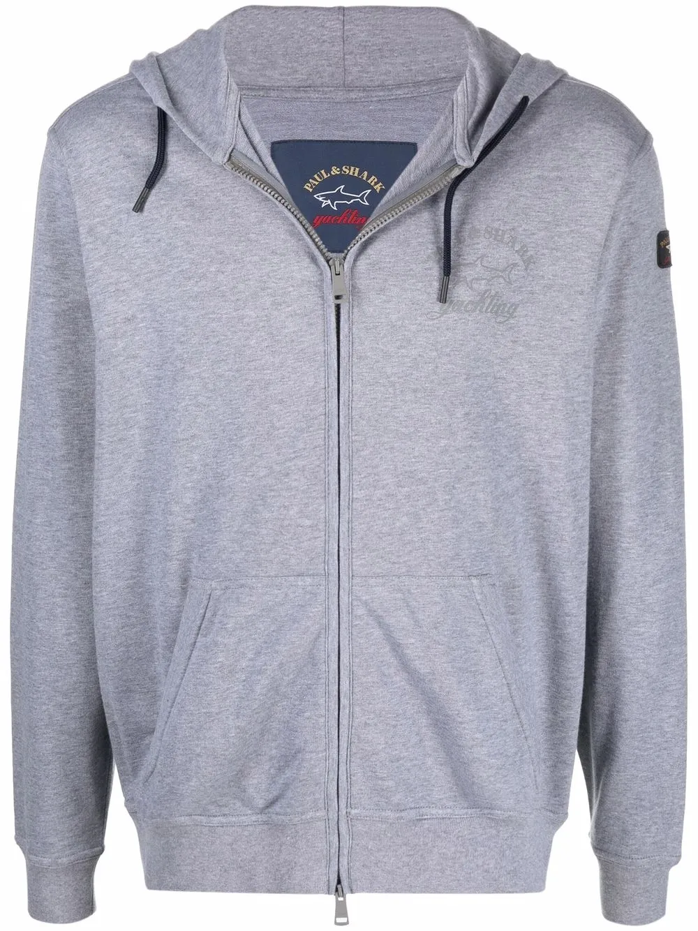 

Paul & Shark hoodie con logo estampado - Gris