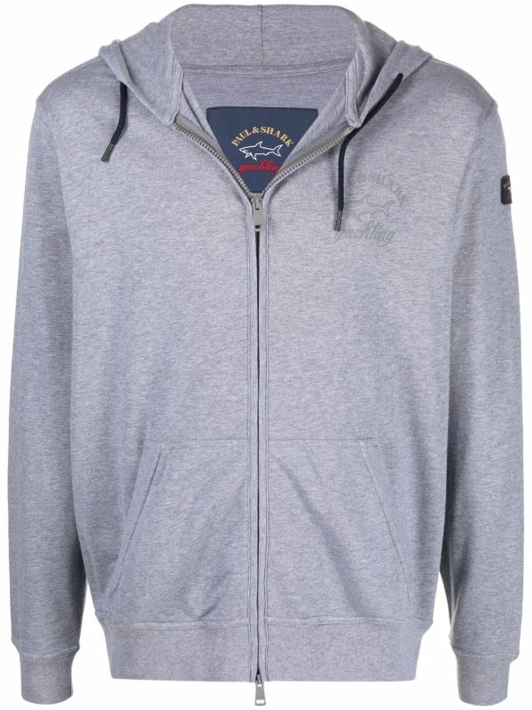 paul and shark zip up hoodie