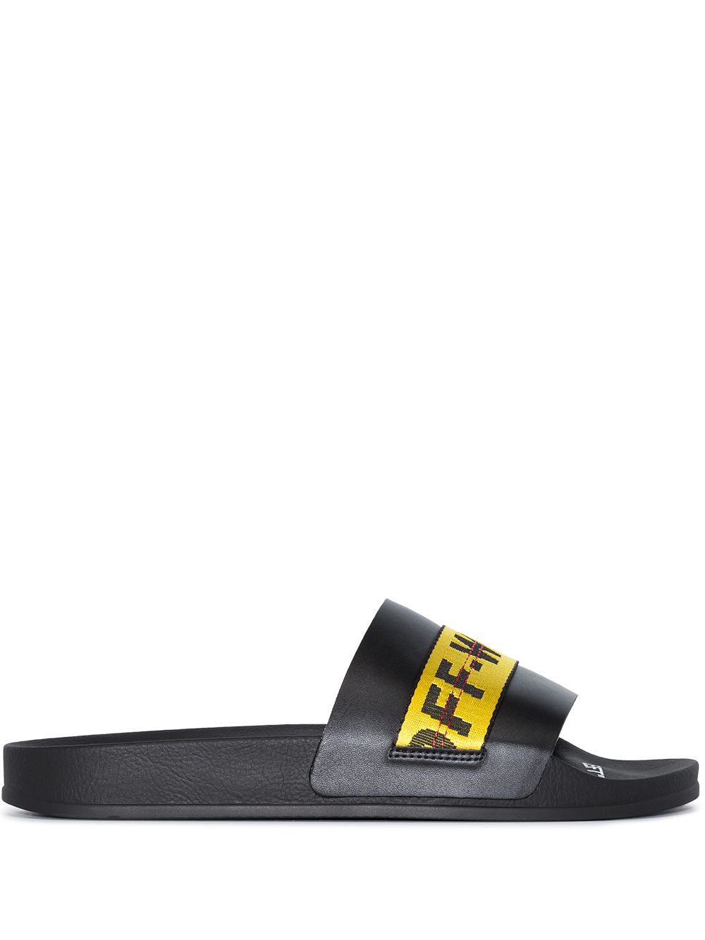 Off-White Industrial Belt slip-on slides