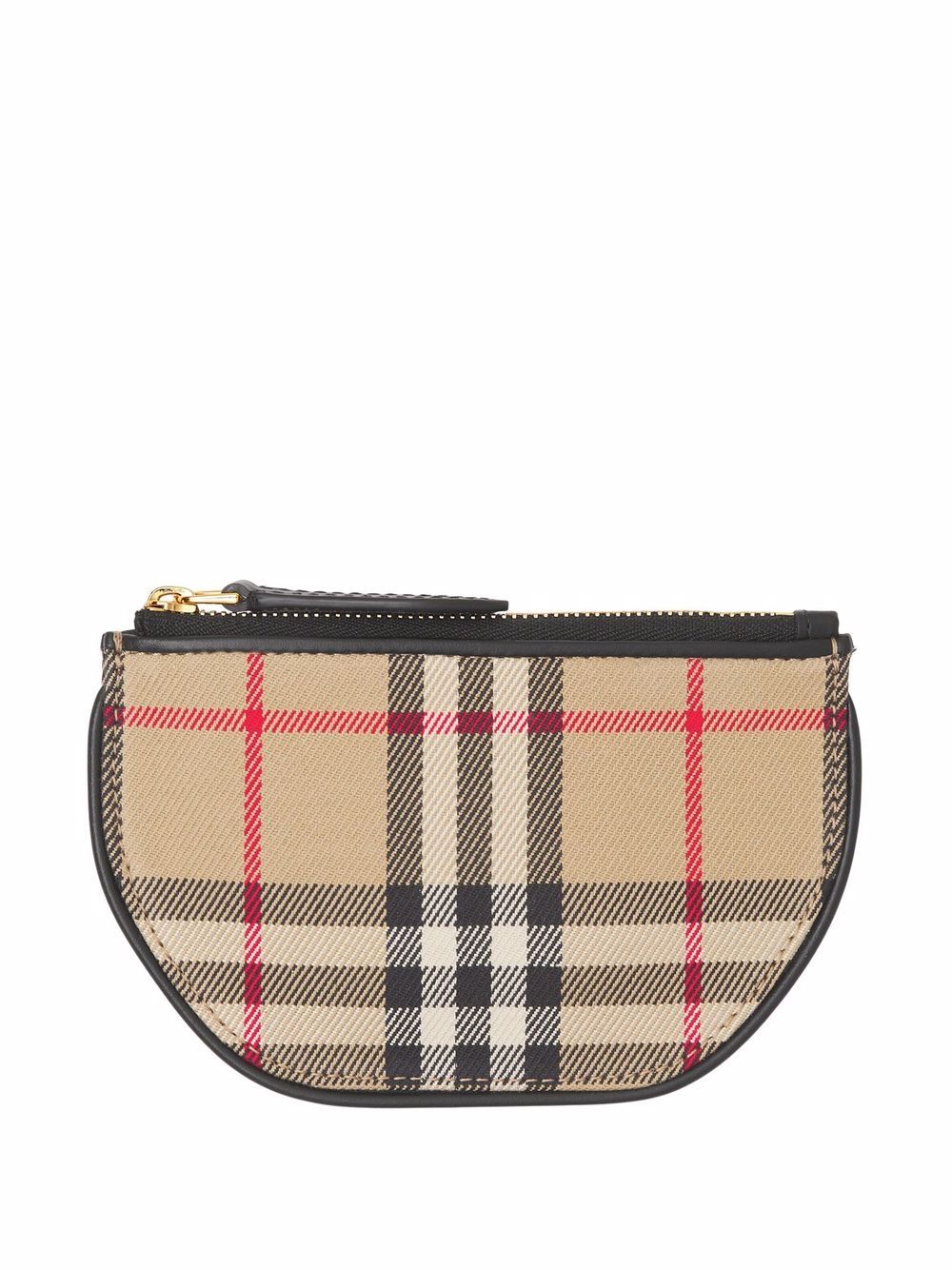 фото Burberry кошелек olympia в клетку vintage check