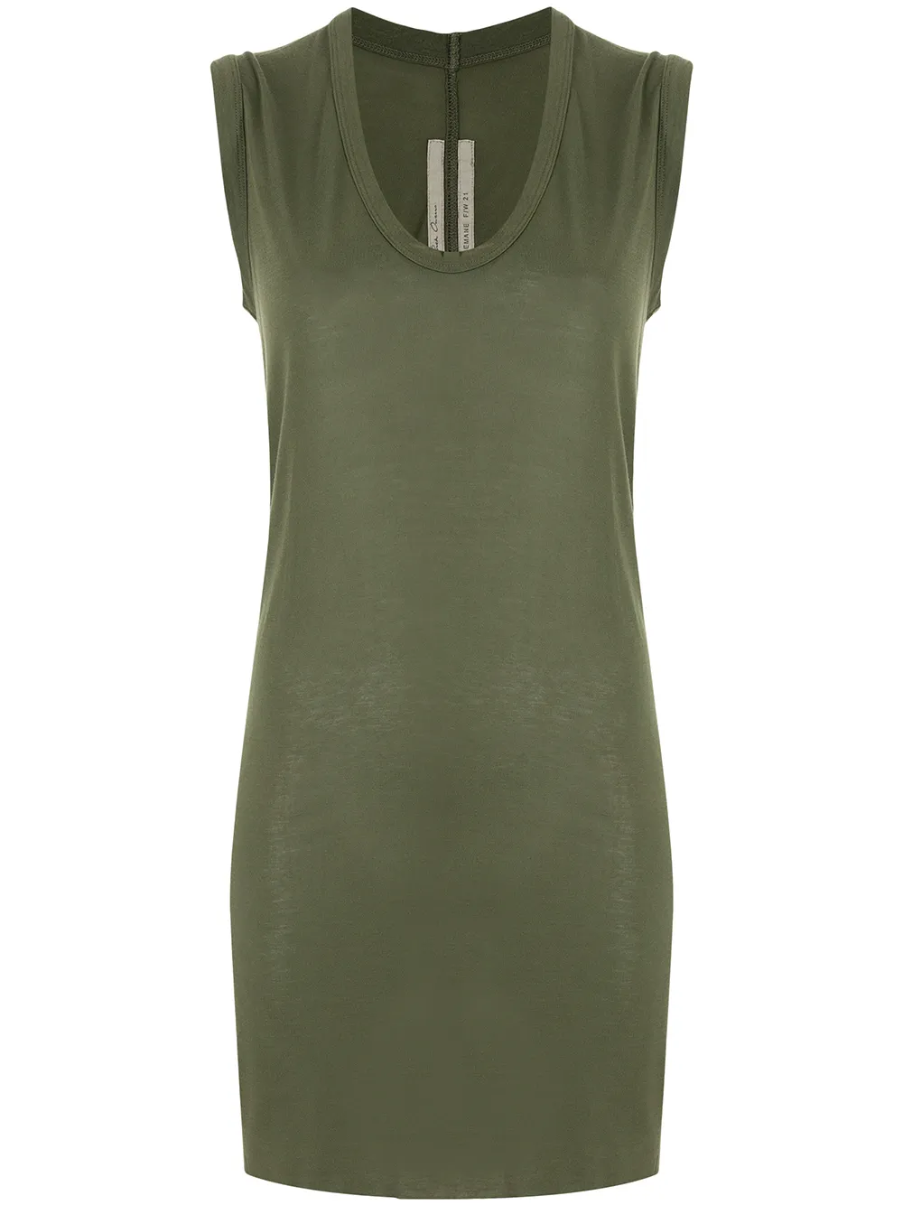 

Rick Owens V-neck sleeveless top - Green