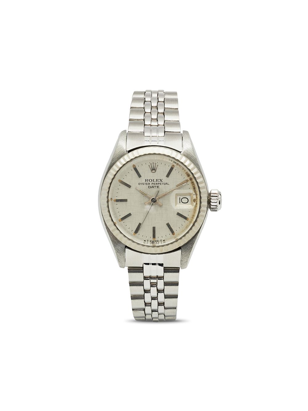 фото Rolex наручные часы oyster perpetual date pre-owned 1974-го года