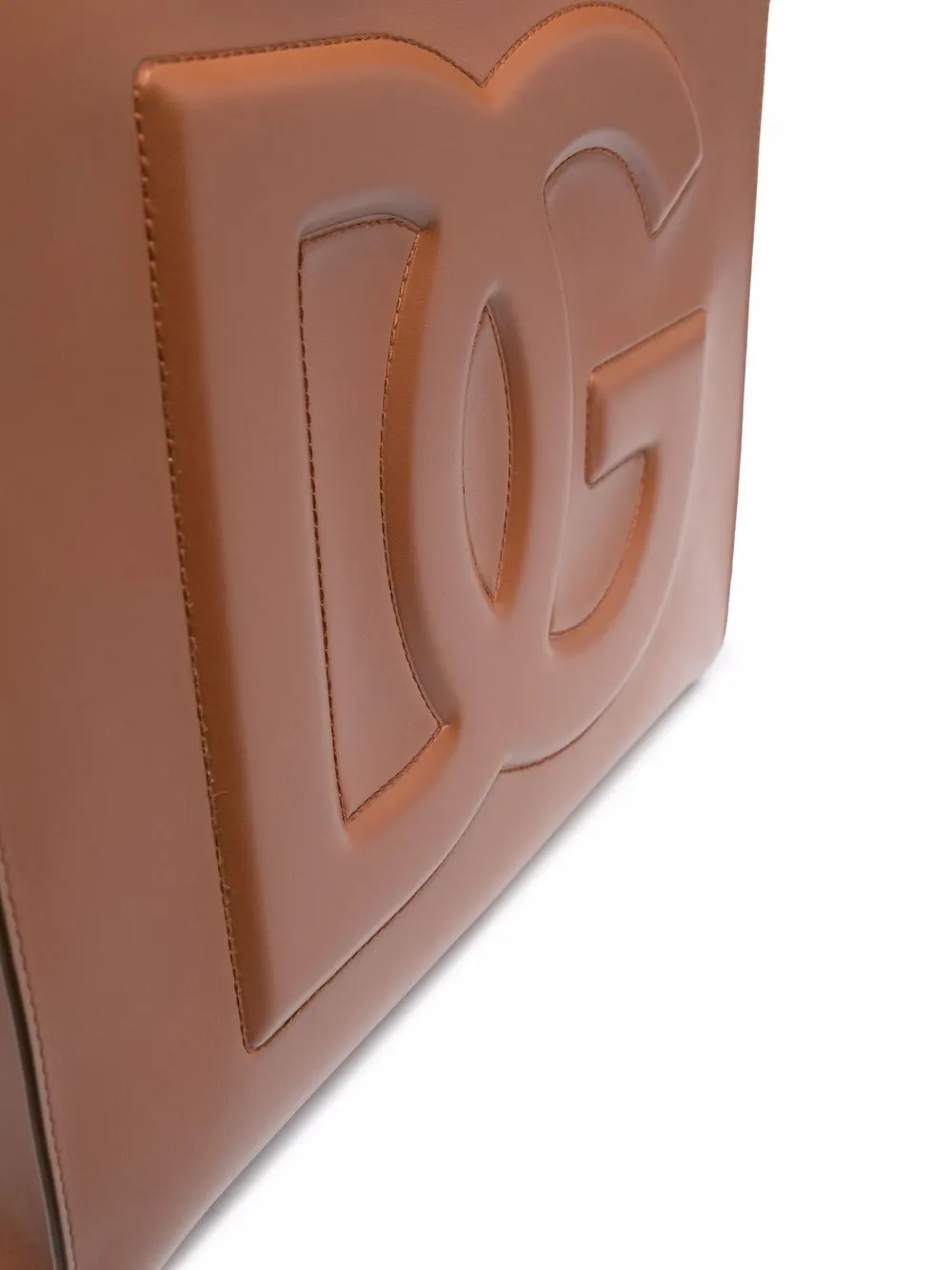 фото Dolce & gabbana сумка-тоут с тисненым логотипом