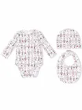 Marni Kids robot-print bodysuit - White