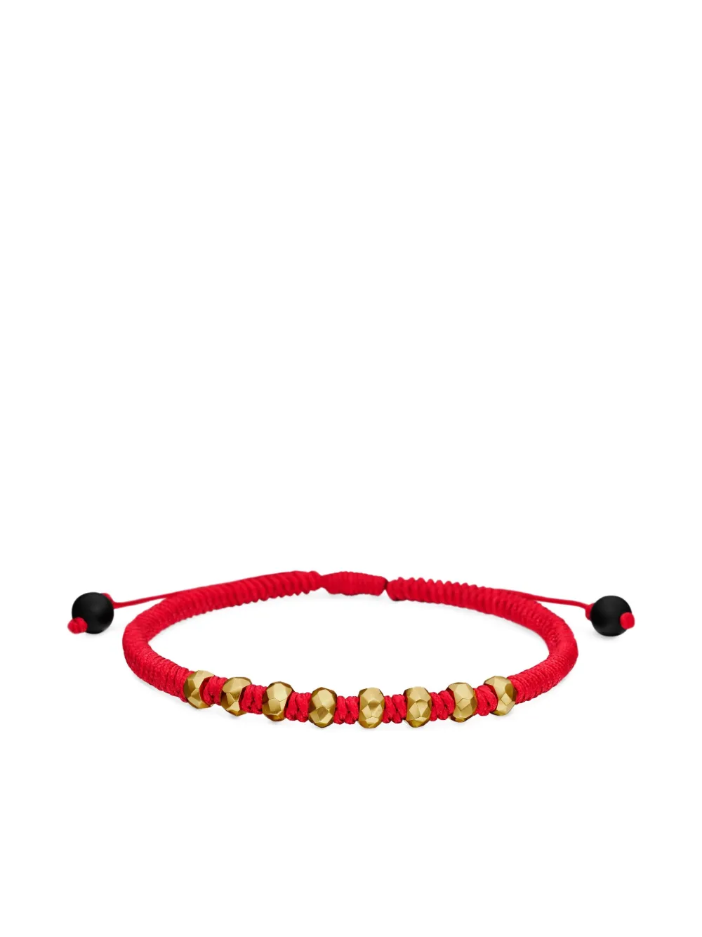 David Yurman Fortune Woven ブレスレット 5.5mm 18Kイエローゴールド - レッド David Yurman Fortune Woven ブレスレット 5.5mm 18Kイエローゴールド - レッド