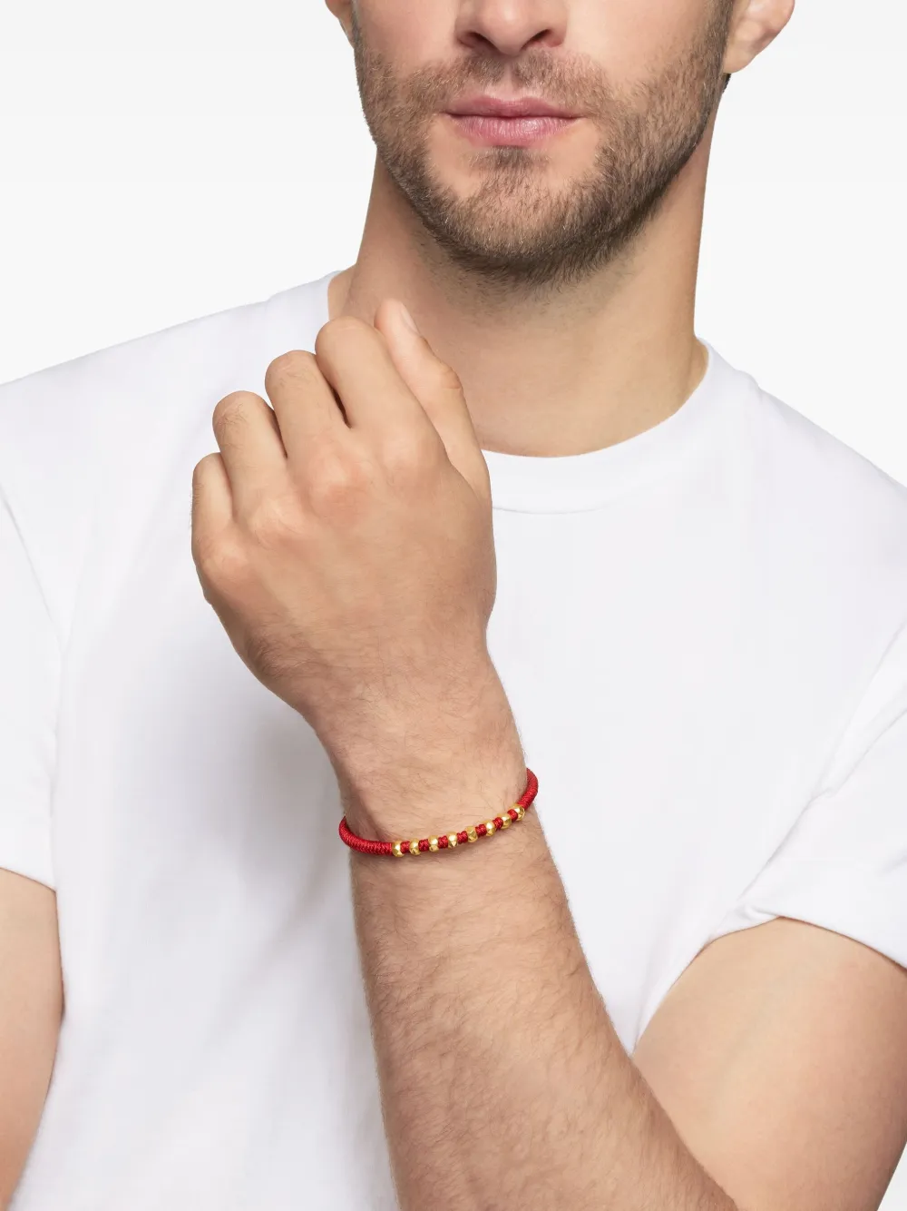 David Yurman 18kt yellow gold Fortune Woven bracelet (5.5mm) | Image 2