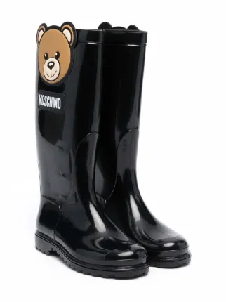 moschino wellies