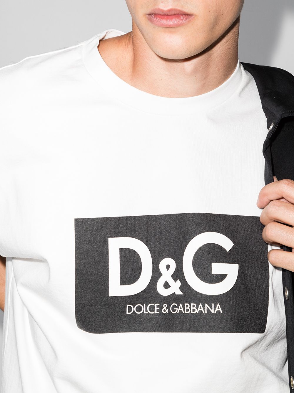 фото Dolce & gabbana футболка с логотипом