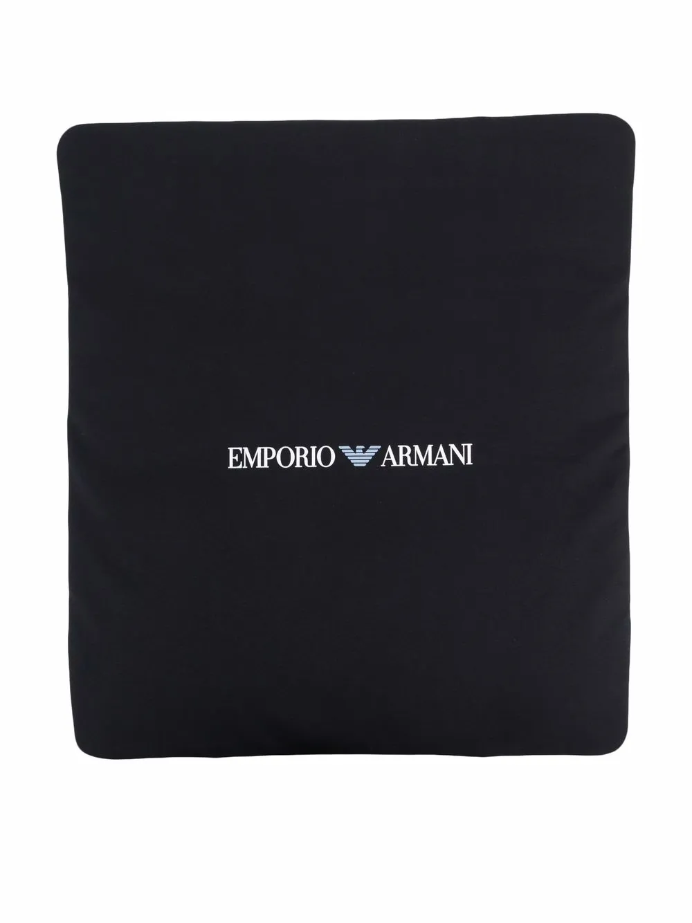 

Emporio Armani Kids manta con logo estampado - Azul