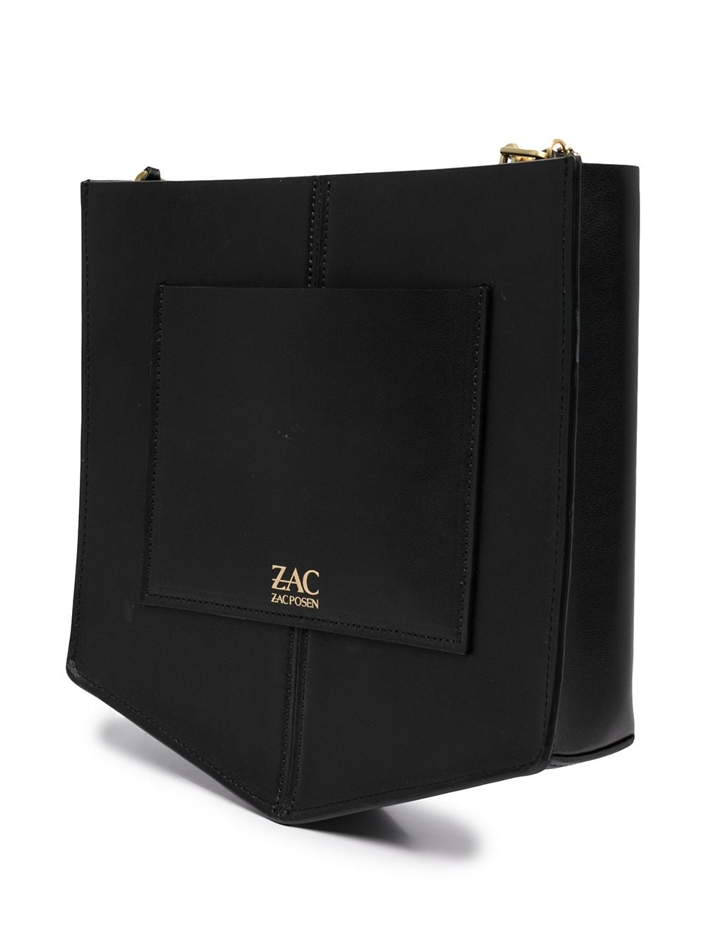 Zac Zac Posen Womens Adjustable Strap Bea Crossbody Handbag Gray Leather