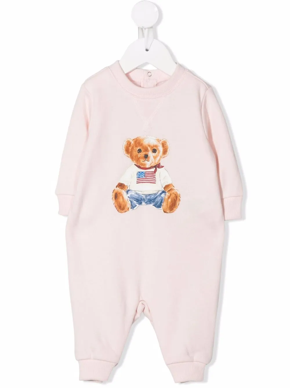 Ralph Lauren Kids ромпер с принтом Teddy Bear