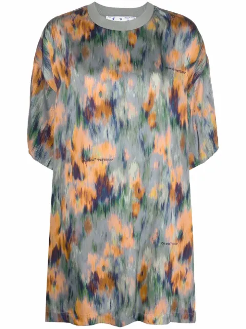 Off-White Romantic T-shirt dress