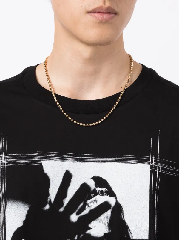 Takahiromiyashita The Soloist ball-chain clasp-fastening Necklace