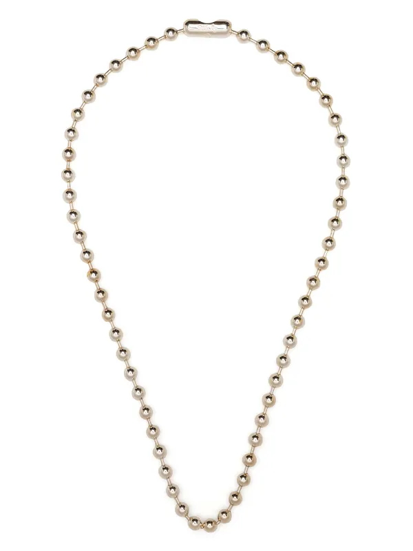 Takahiromiyashita The Soloist Ball Chain Necklace - Farfetch