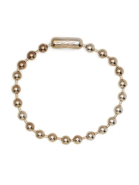 Takahiromiyashita The Soloist ball-chain clasp-fastening bracelet
