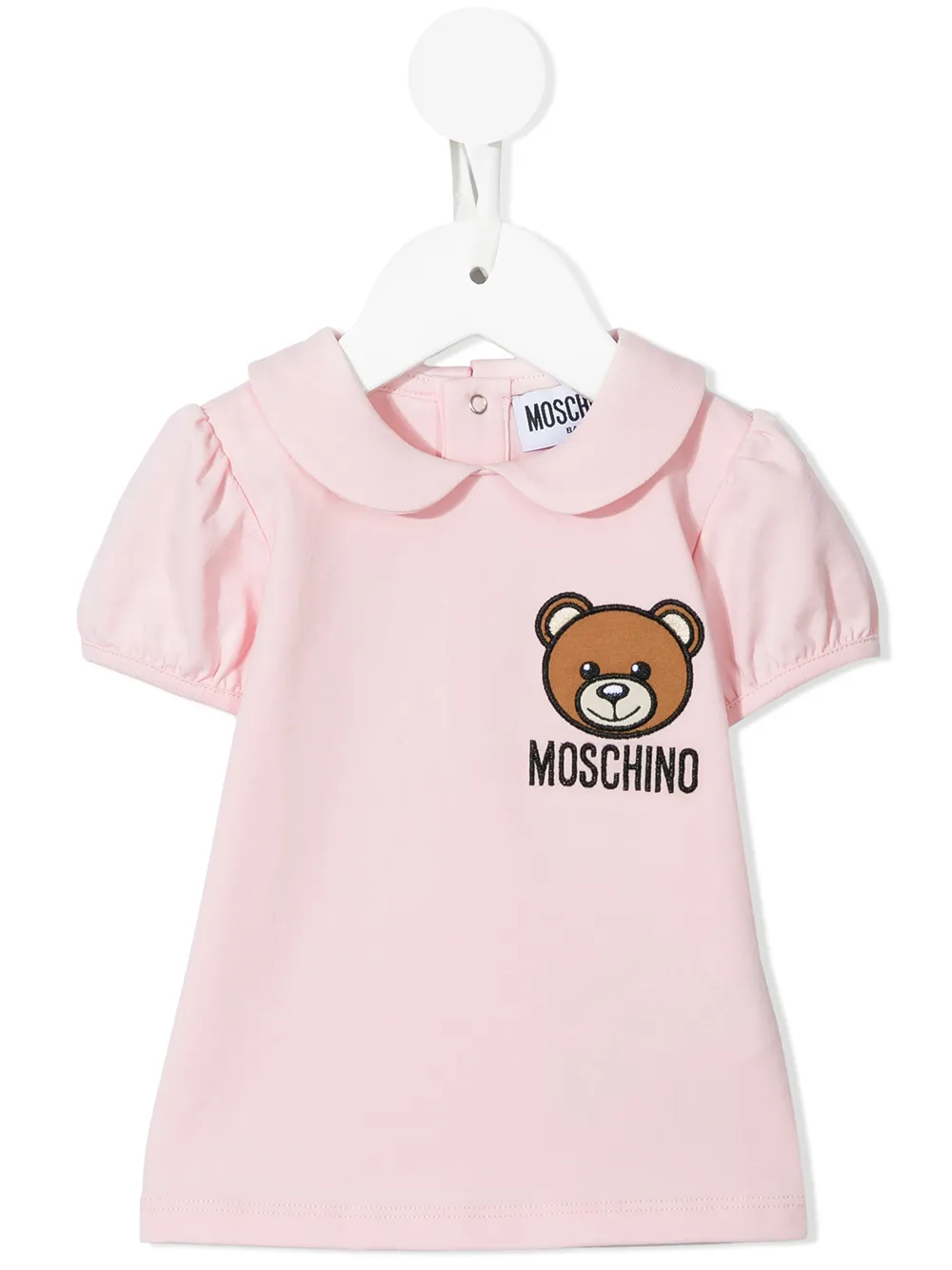 фото Moschino kids футболка teddy bear с короткими рукавами