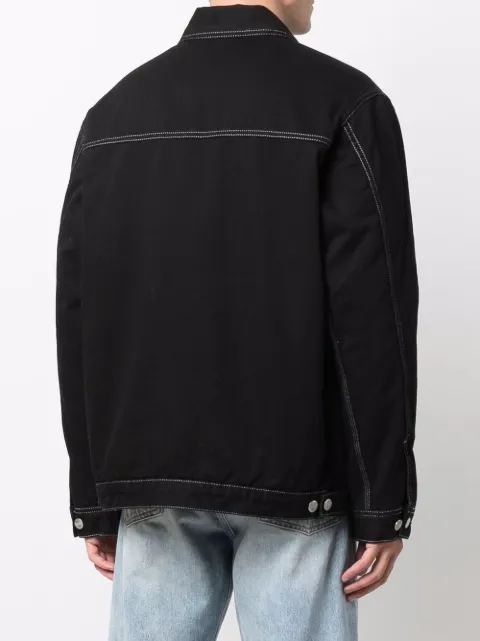 Carhartt WIP contrast-stitch Denim Jacket - Farfetch