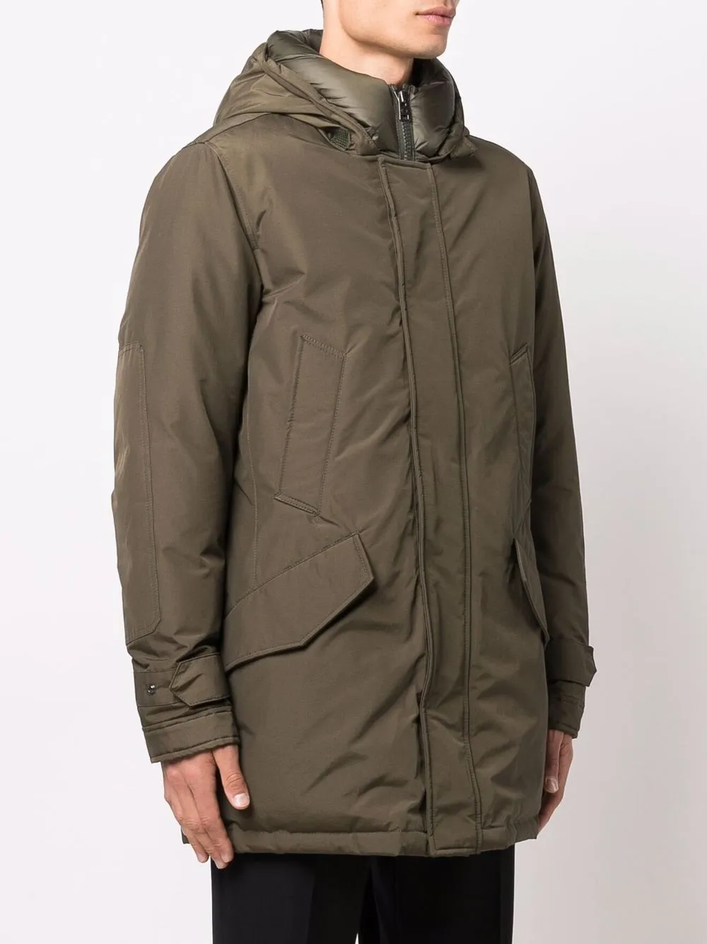 Woolrich Polar High Collar Parka - Farfetch