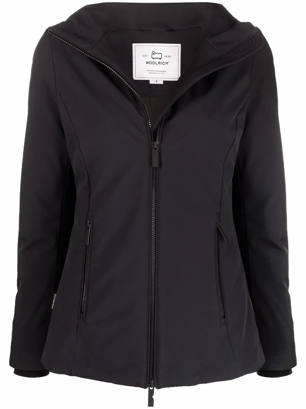 

Woolrich abrigo capitonado Firth - Negro