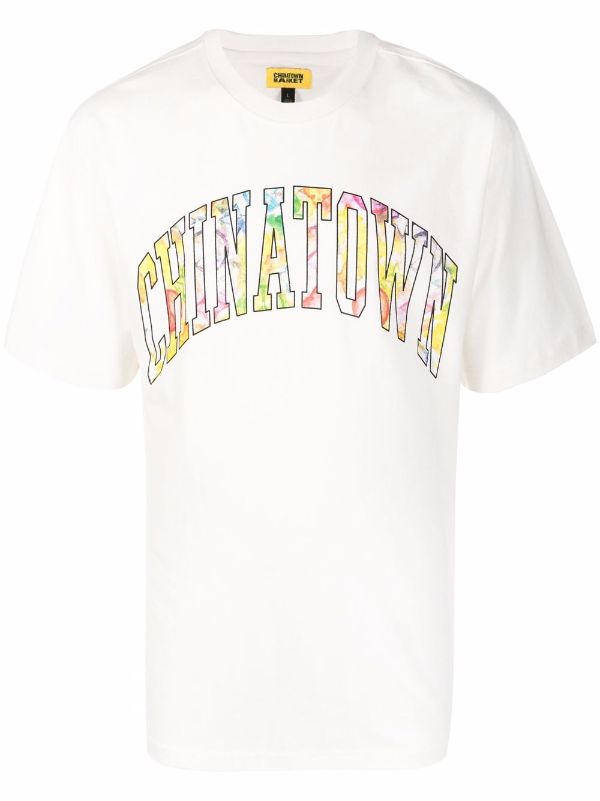 Chinatown Market Watercolour Arc Logo T Shirt Farfetch