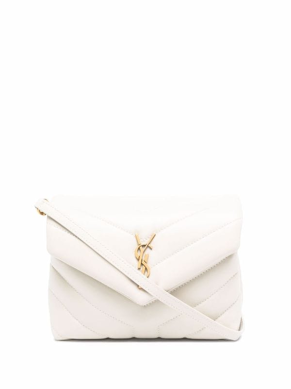 Saint Laurent Quilted Leather Purse - Farfetch