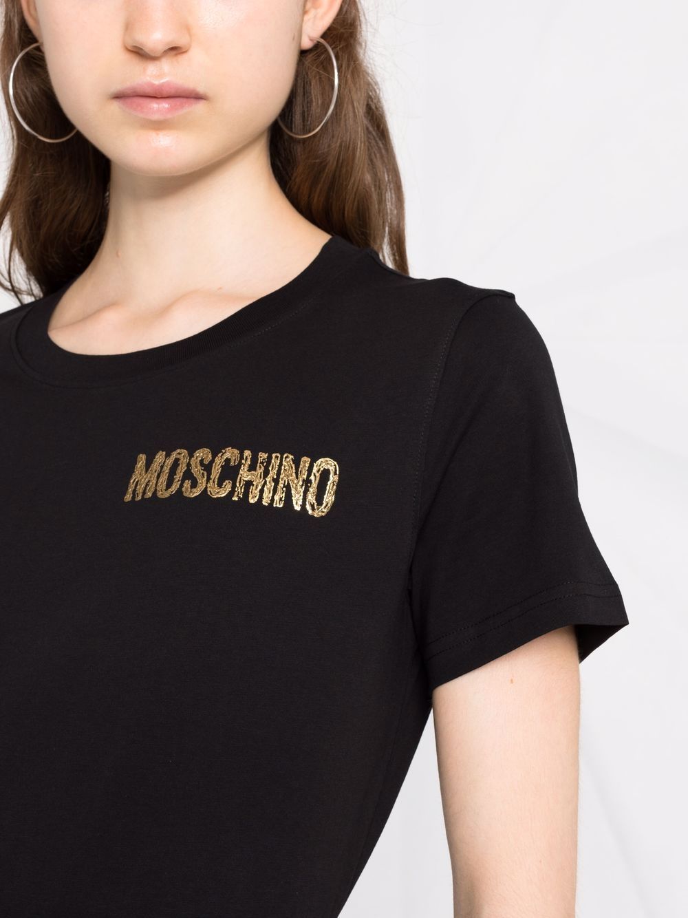 фото Moschino футболка с логотипом