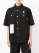 AAPE BY *A BATHING APE? short-sleeve denim shirt
