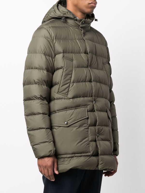 Hooded padded outlet parka