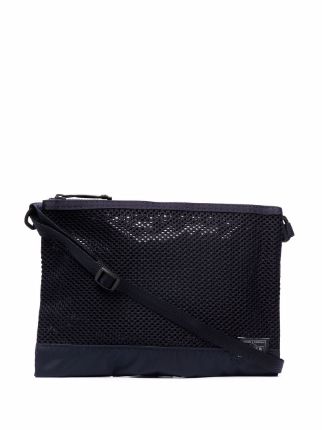Porter-Yoshida & Co. mesh-panel Messenger Bag - Farfetch