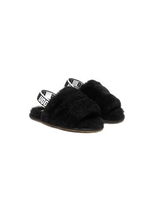 Ugg fur best sale slides kids