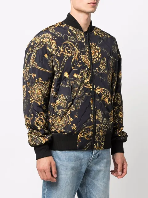 versace jeans couture reversible jacket