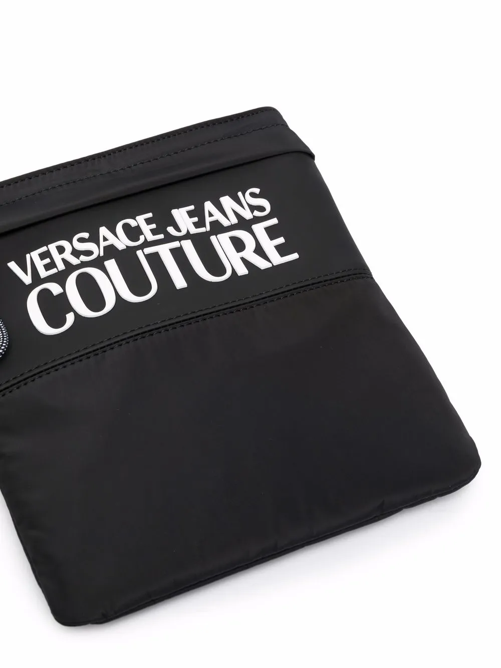 фото Versace jeans couture сумка-мессенджер с нашивкой-логотипом