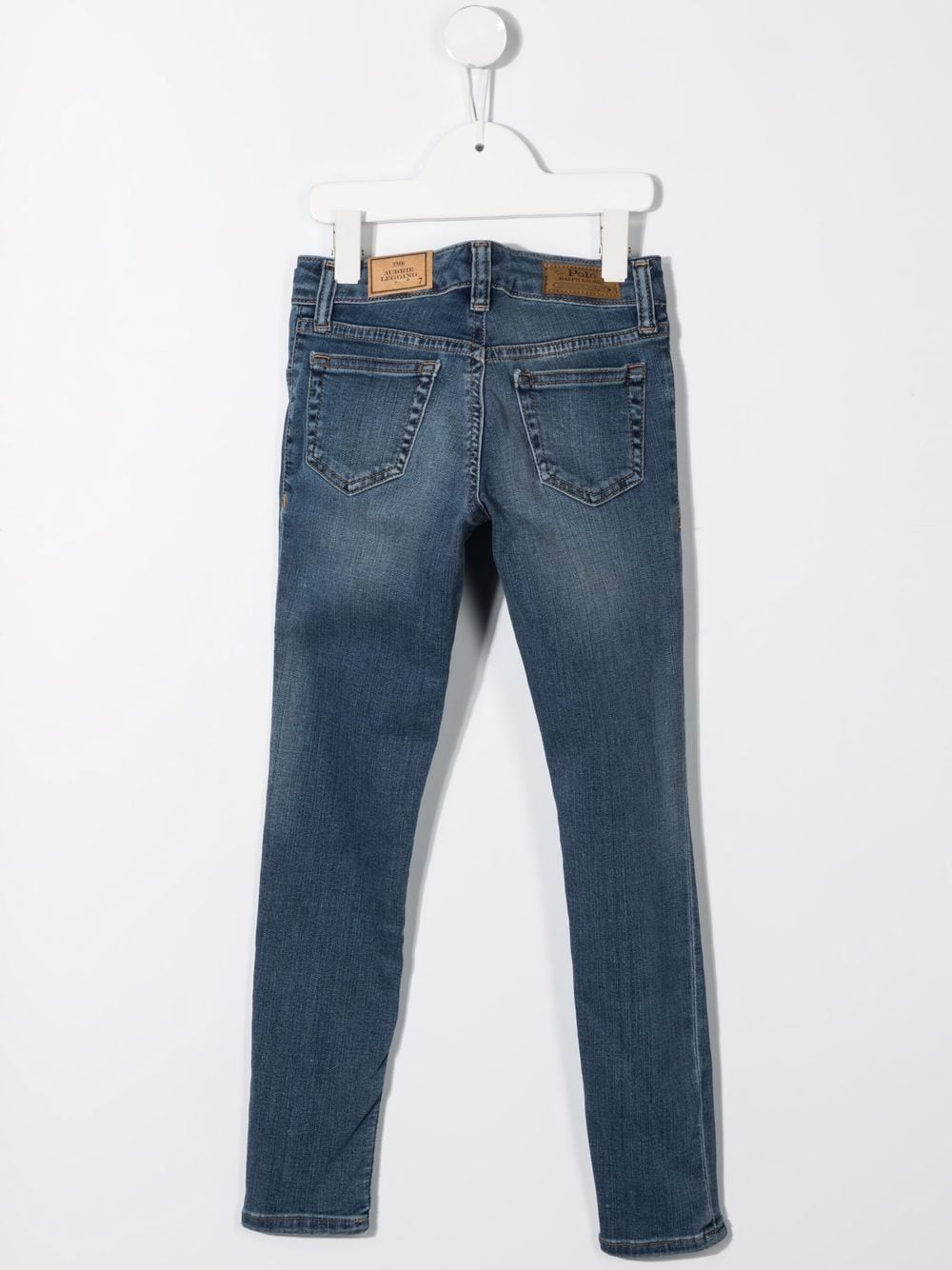 Image 2 of Ralph Lauren Kids jean skinny à taille mi-haute